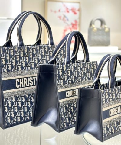 Replica Dior Tote Book Cd Canvas&Leather - high-quality designer bag dupe