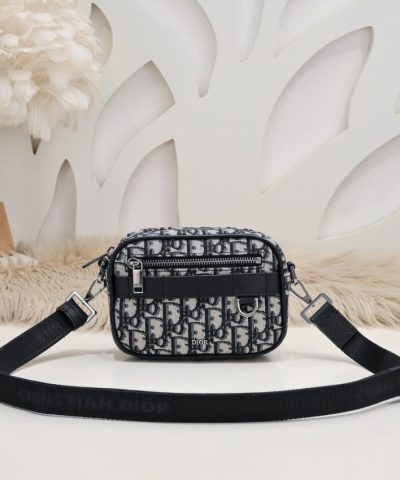 Replica Dior Safari Bag With Strap Oblique