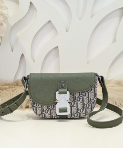 Replica Dior Saddle Messenger Bag Khaki