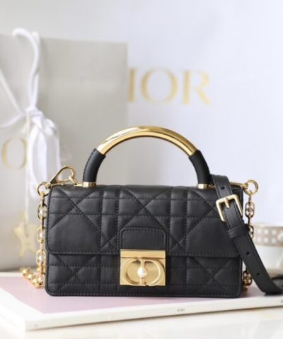 Replica Dior Ange Black - premium superclone handbag