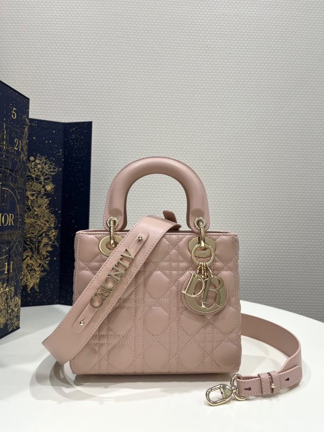 Replica Lady Dior Powered Pink Abc - affordable luxury replica bag