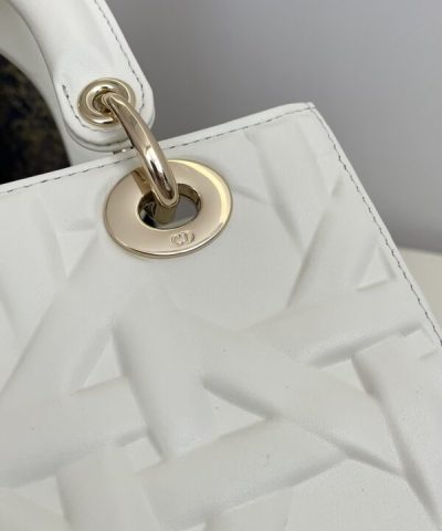 Replica Lady Dior Medium White