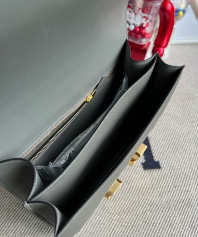 Replica Hermès Constance 18Cm Grey - 1:1 premium replica handbag