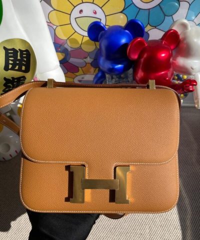 Replica Hermès Constance 24Cm Brown - high-quality designer bag dupe