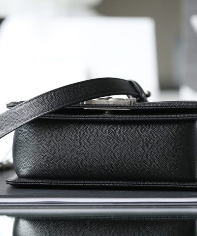 CHANEL Le Boy Black Small - affordable luxury replica bag