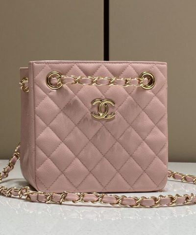 CHANEL 22S Hubo Bag Pink - elite factory replica handbag