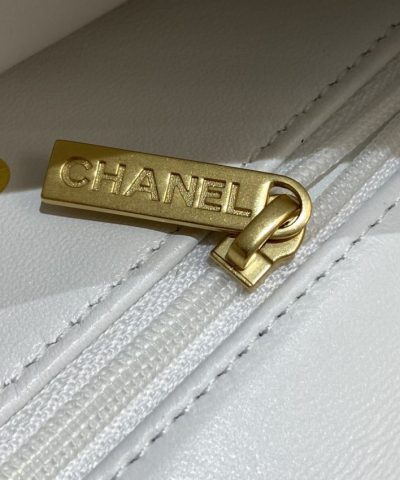 CHANEL 22P Enamel Bag White - premium superclone handbag
