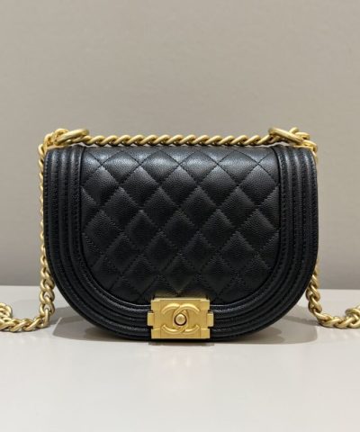 CHANEL Le Boy Semi Circular