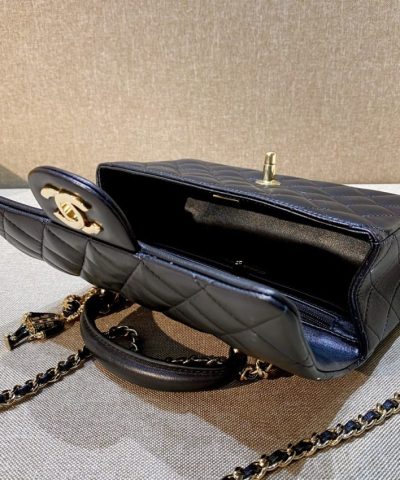 CHANEL CF 20 cm Lion Black - 1:1 premium replica handbag