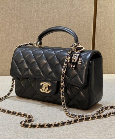 CHANEL Classic Flap 20cm Lion - high-quality designer bag dupe
