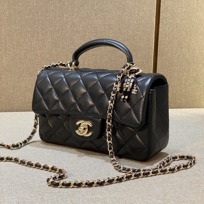 CHANEL Classic Flap 20cm Lion - high-quality designer bag dupe