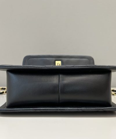 CHANEL Tofu Bag Black - 1:1 premium replica handbag