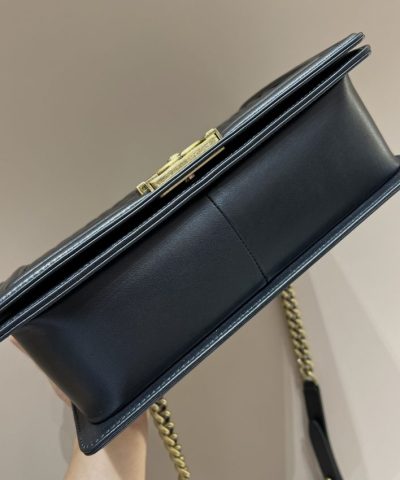 CHANEL Le Boy Large Black - high-end replica designer purse