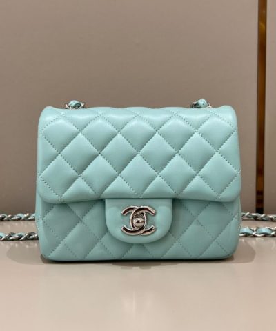CHANEL Classic Flap 17cm Tiffany - high-end replica designer purse
