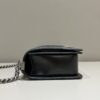CHANEL Le Boy Large Black Silver - top-grade luxury bag dupe