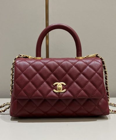 CHANEL 23P Coco Red - high-end replica designer purse