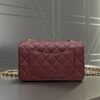 CHANEL Classic Flap 20cm Burgundy