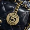 CHANEL Hobo Small Dark Blue - top-grade luxury bag dupe
