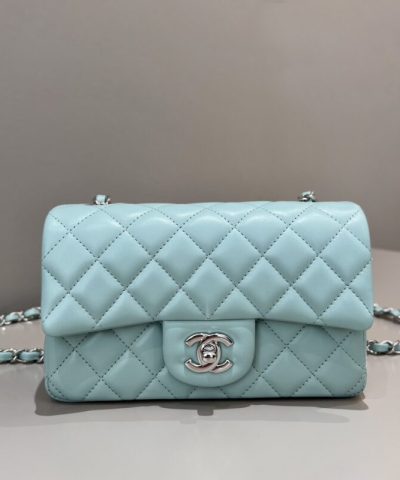 CHANEL Classic Flap 20cm Tiffany - premium superclone handbag