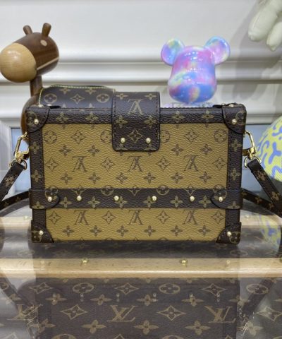 Replica Louis Vuitton Petite Malle Brown