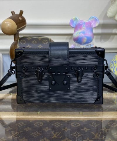 Replica Louis Vuitton Petite Malle Full Black