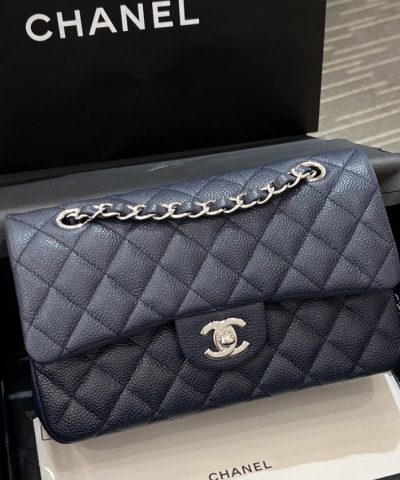 CHANEL Classic Flap 23cm Sea Blue