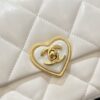 CHANEL 23s Love Enamel Flip Bag Pink - elite factory replica handbag