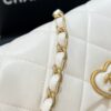 CHANEL 23s Love Enamel Flip Bag Pink - premium superclone handbag