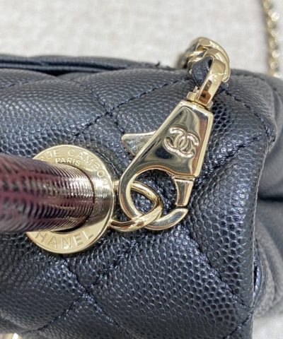 CHANEL 23P Coco Lizard Handle