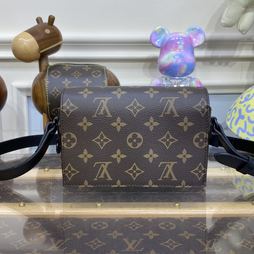 Replica Louis Vuitton Steamer Wearable Wallet Brown&Yellow