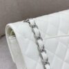 CHANEL Classic Flap 23cm White