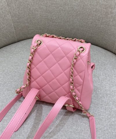CHANEL 23A Backpack Small Pink - top-grade luxury bag dupe