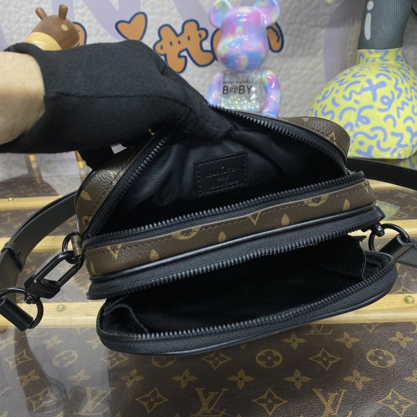 Replica Louis Vuitton Alpha Messenger Brown Canvas - affordable luxury replica bag