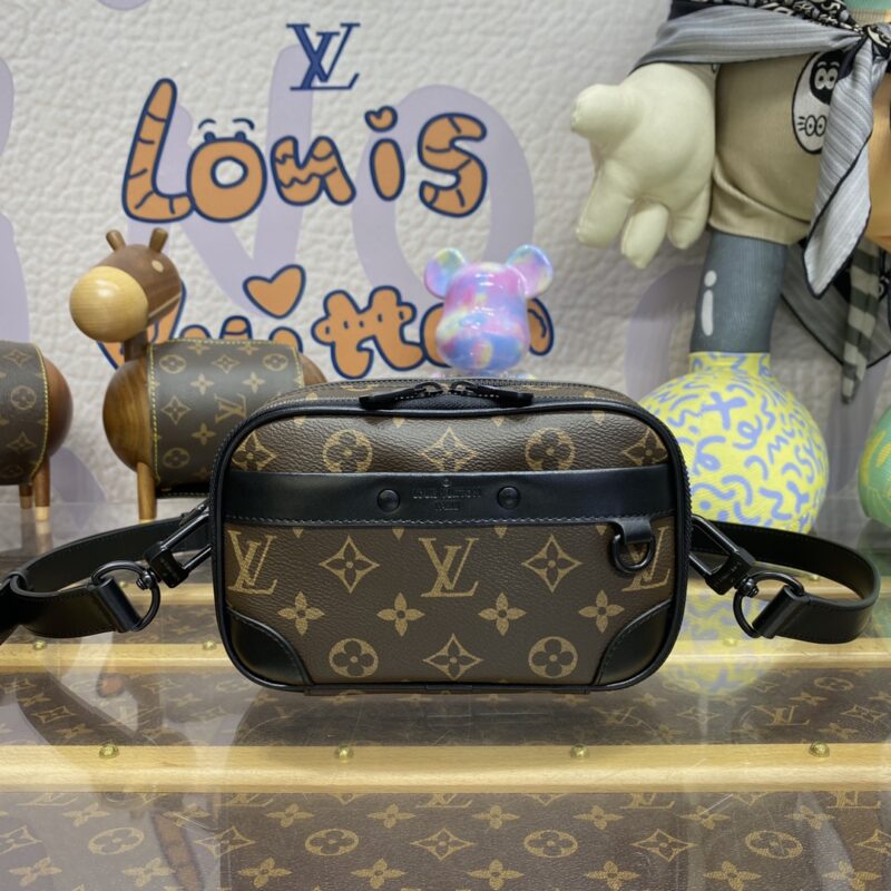 Replica Louis Vuitton Alpha Messenger Brown Canvas