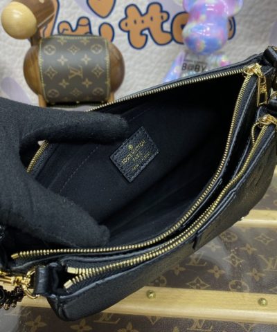 Replica Louis Vuitton Multi Pochette Accessoires Black - affordable luxury replica bag