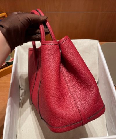 Replica Hermès Garden Party 30Cm Rouge Casaque