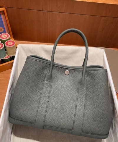 Replica Hermès Garden Party 30Cm Vert Amande