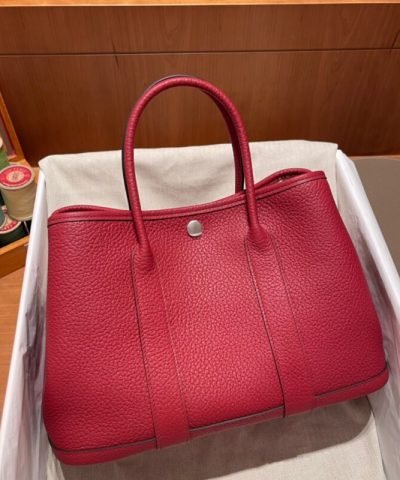 Replica Hermès Garden Party 30Cm Rouge Casaque