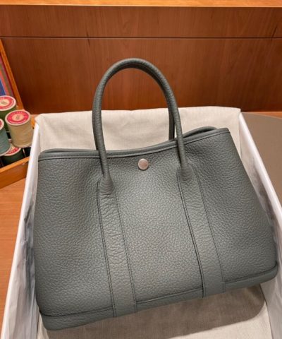Replica Hermès Garden Party 30Cm Vert Amande