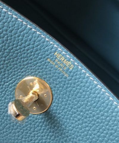 Replica Hermès Lindy Blue
