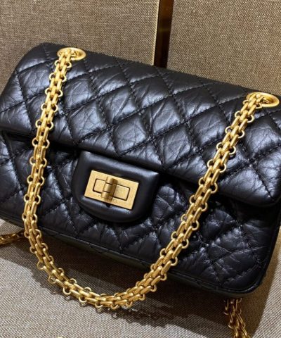 CHANEL 2.55 Mini Bag Black - high-quality designer bag dupe