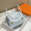 Replica Hermès Lindy Grail Blue - affordable luxury replica bag