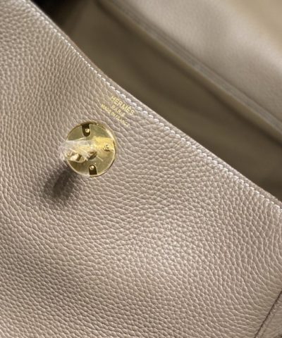 Replica Hermès Lindy Elephant Gray