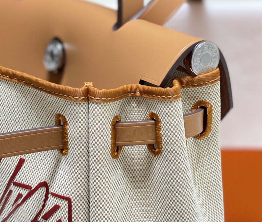 Replica Hermès Herbag 31Cm Brown Horse
