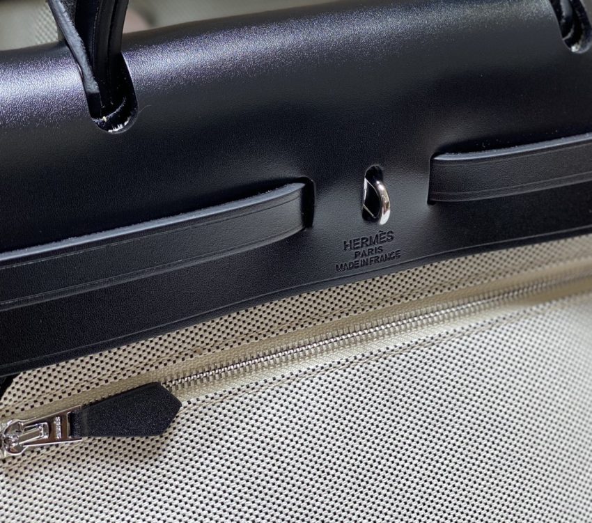 Replica Hermès Herbag 31Cm Blue Horse