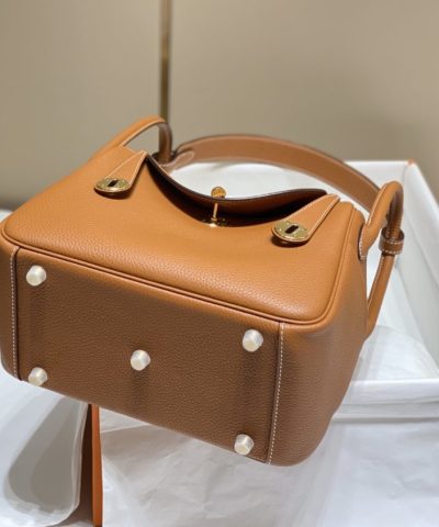 Replica Hermès Lindy Golden Brown