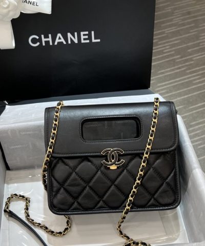 CHANEL 23s Clutch Bag - high-quality designer bag dupe