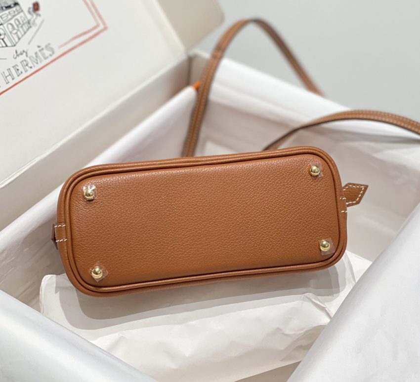 Replica Hermès Mini Bolide – Brown - premium superclone handbag