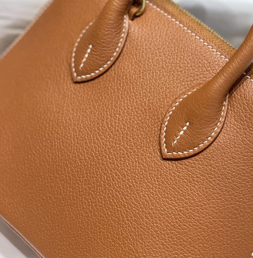 Replica Hermès Mini Bolide – Brown - top-grade luxury bag dupe