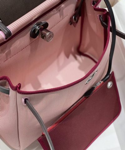 Replica Hermès Herbag 31Cm Pink - designer handbag clone